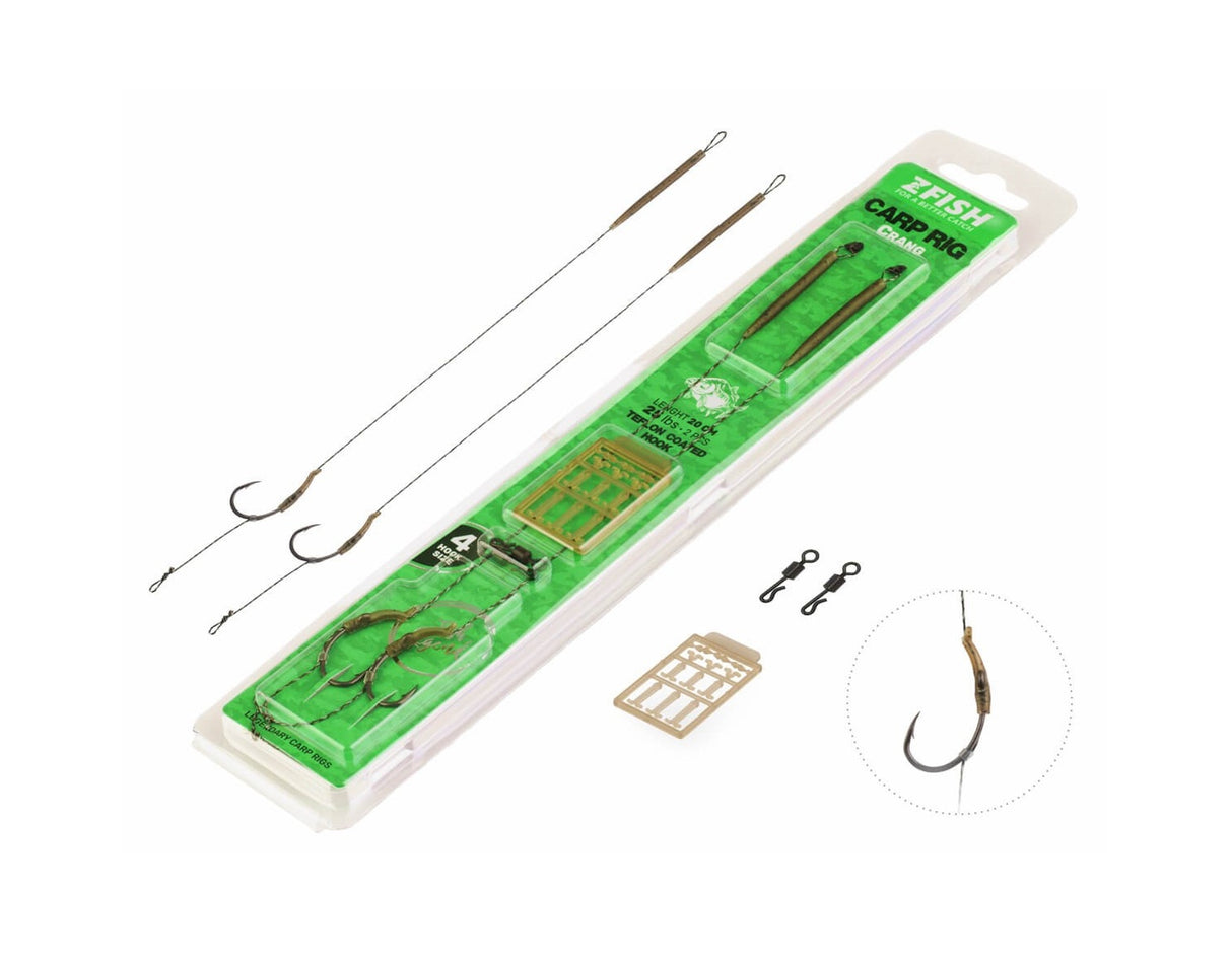 Häkchen montiert Zfish Crang