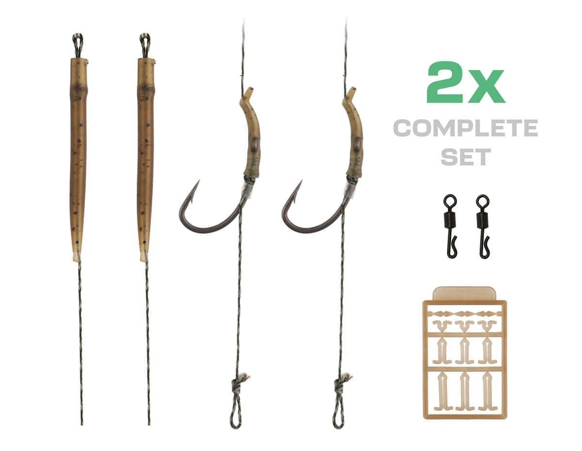 Häkchen montiert Zfish Curve Shank