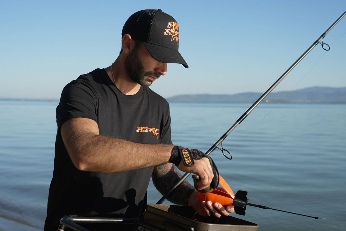 Raketenbooster Spyder Spod Medium Orange/Schwarz