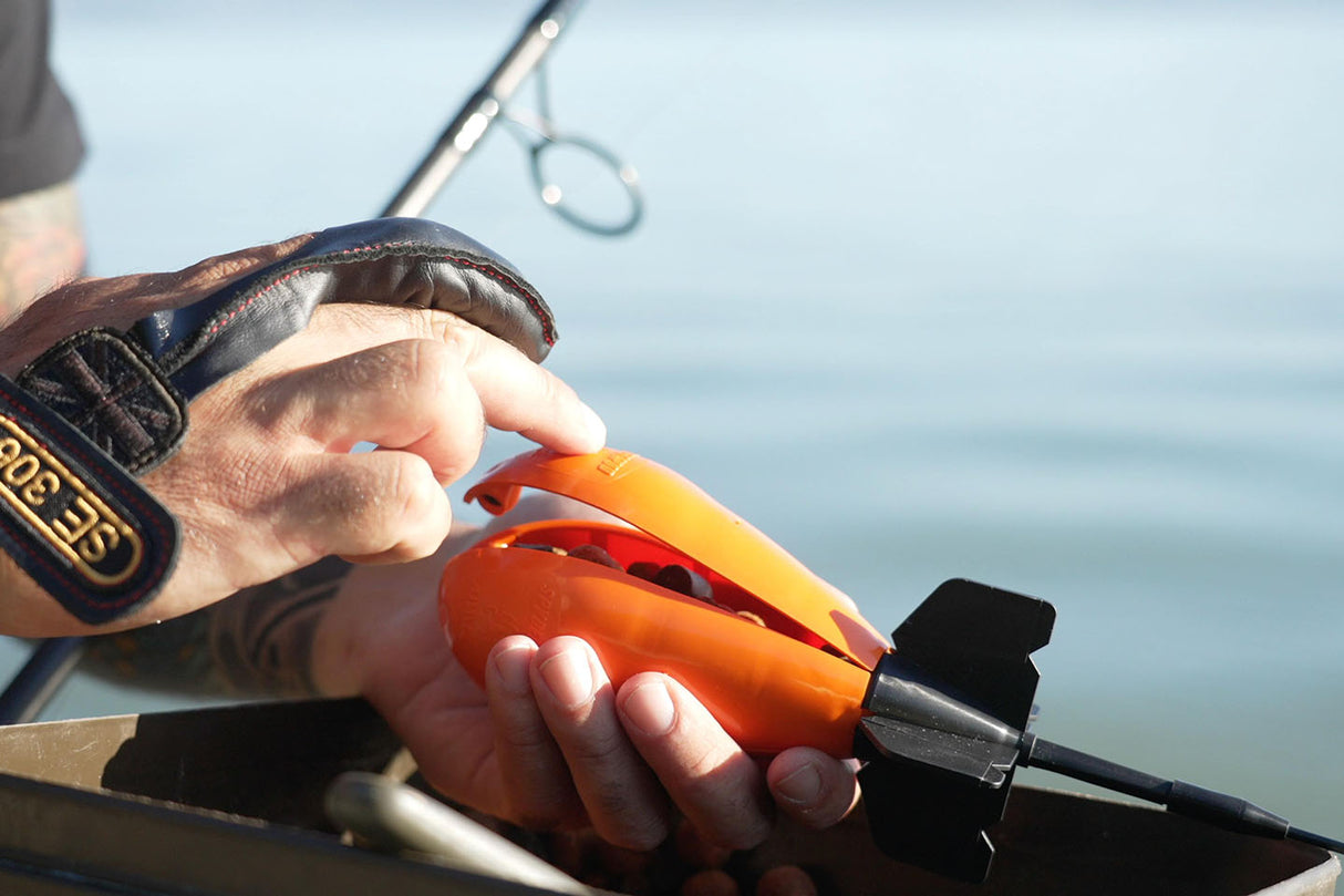 Raketenbooster Spyder Spod Medium Orange/Schwarz