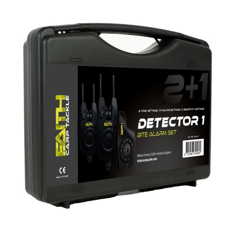 Maletín de Alarmas 2+1 Faith Detector 1 - Tienda Carpfishing