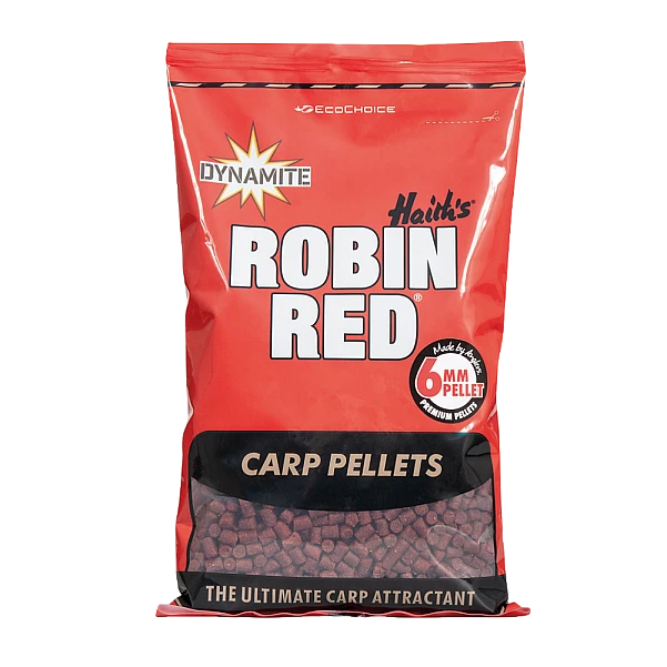 Pellets Dynamite Baits Robin Red 6 mm - Tienda Carpfishing
