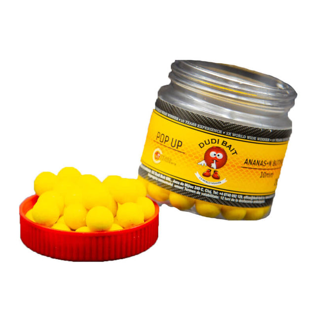 Pop Ups Dudi Bait Pineapple N-Butyric 10 mm - Tienda Carpfishing