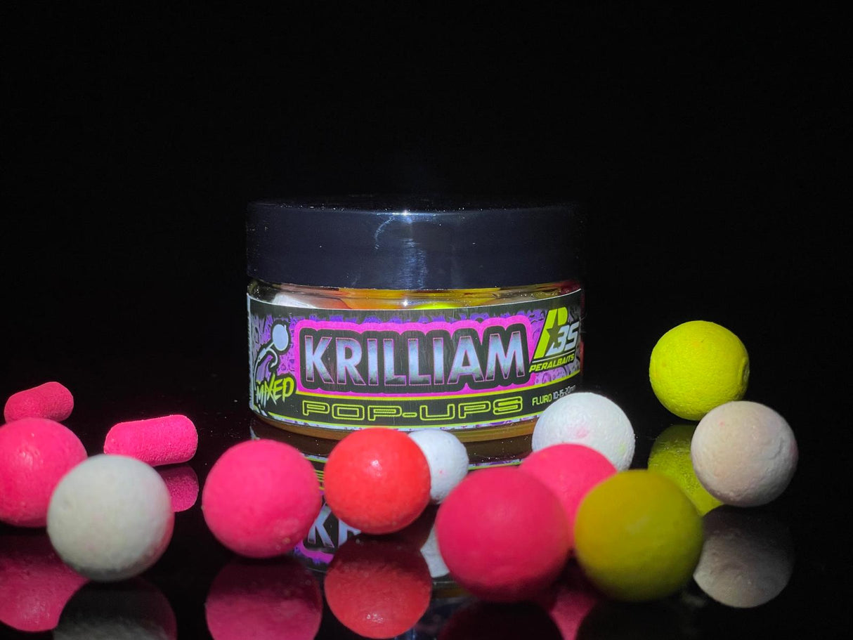 Pop ups Peralbaits Krilliam - Tienda Carpfishing