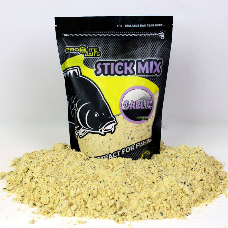 Stick Mix Pro Elite Baits Garlic 800 g - Tienda Carpfishing