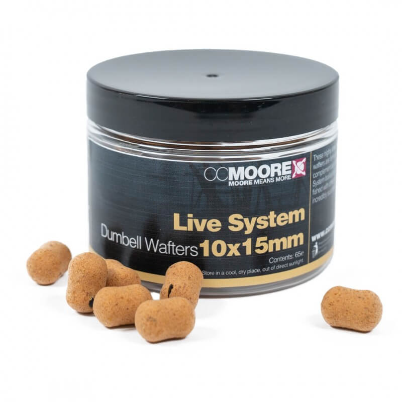 Wafters Dumbells Ccmoore Live System 10-15 mm - Tienda Carpfishing