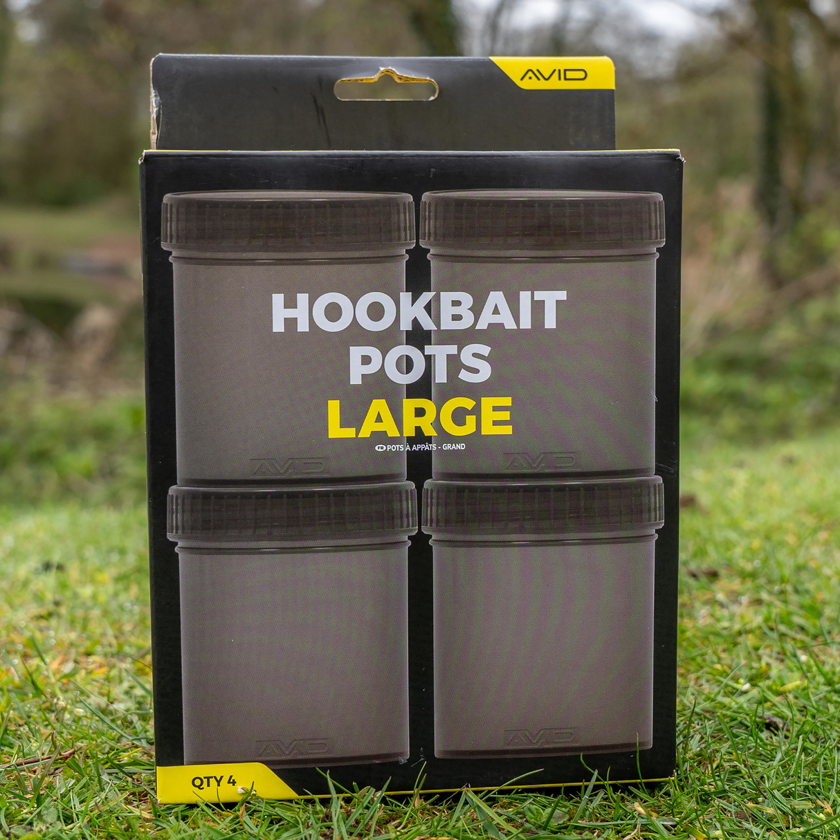 Bote para Cebos Avid Carp Large Hookbait Pots