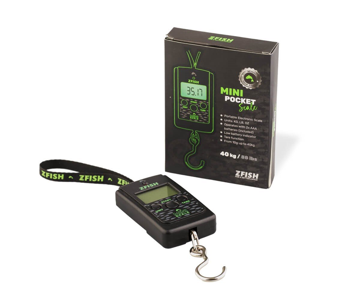 Báscula Digital Zfish Mini 40 Kg - Tienda Carpfishing