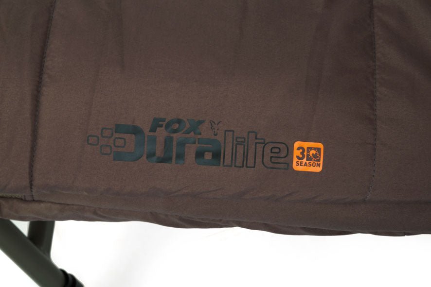 Bed Chair con saco de dormir Fox Duralite 5 estaciones - Tienda Carpfishing