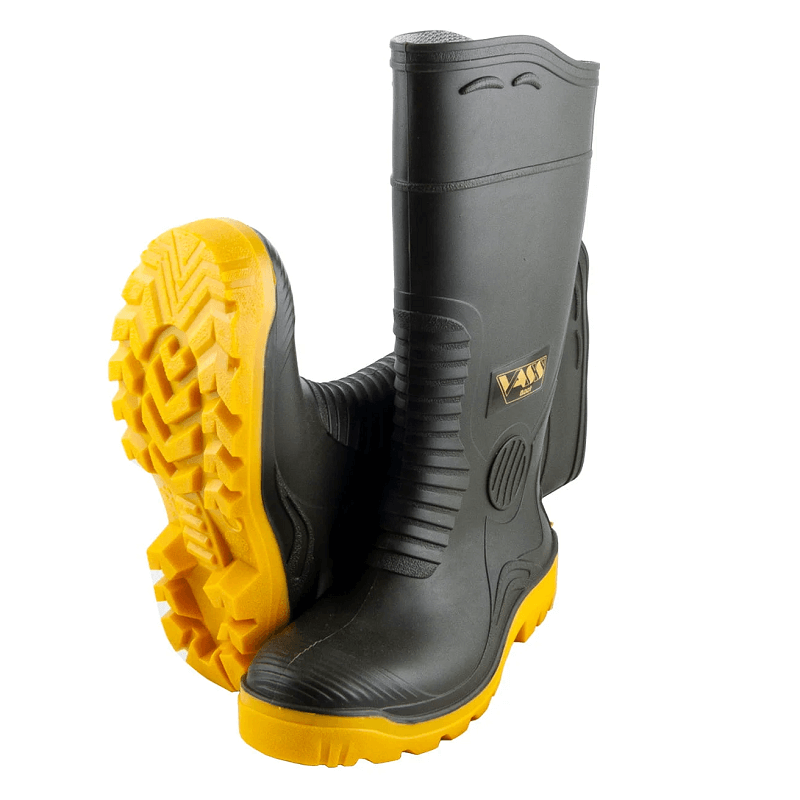 Botas de agua Vass E Caqui Amarillo - Tienda Carpfishing