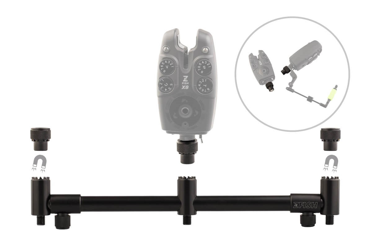 Buzz bars Zfish Magsafe 3 cañas 31 - 45 cm - Tienda Carpfishing