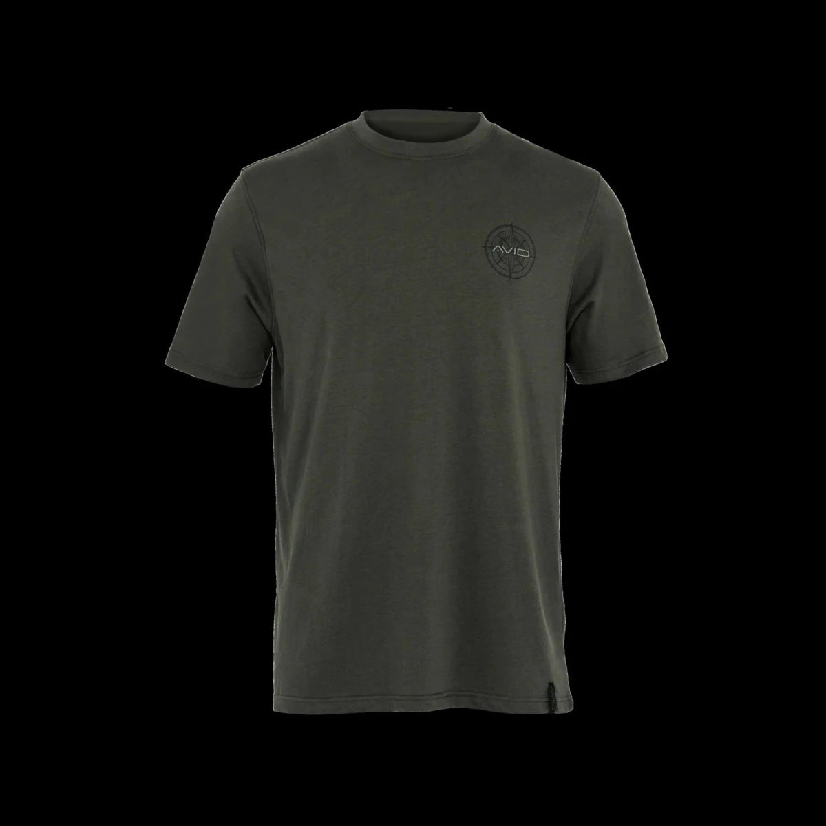 Camiseta Avid Carp Bearing Verde - Tienda Carpfishing