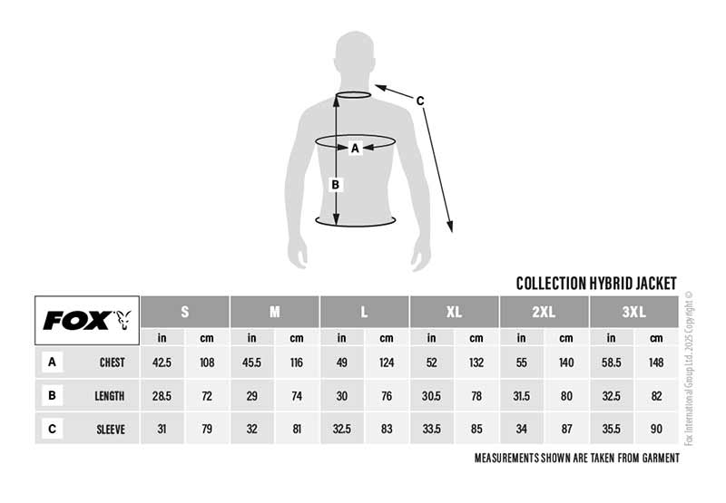 Chaqueta Fox Collection Hybrid Negro/Naranja - Tienda Carpfishing