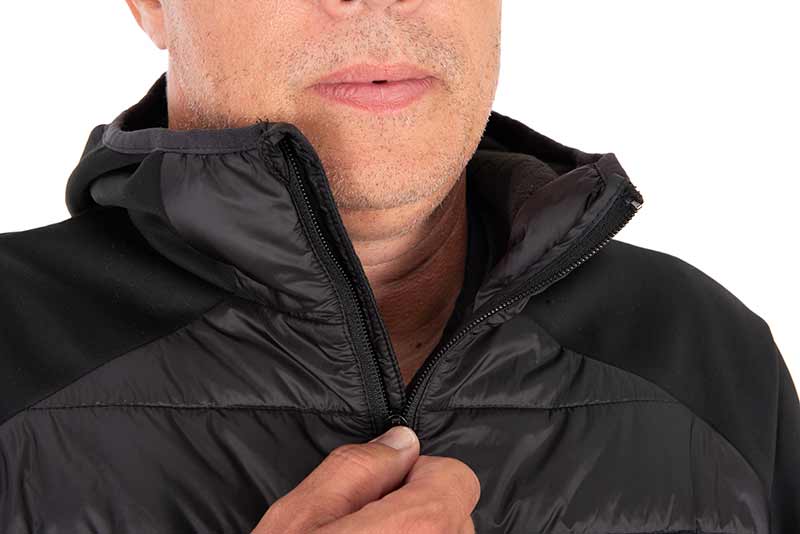 Chaqueta Fox Collection Hybrid Negro/Naranja - Tienda Carpfishing