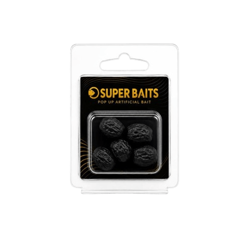 Chufas Pop Up Superbaits Negro - Tienda Carpfishing