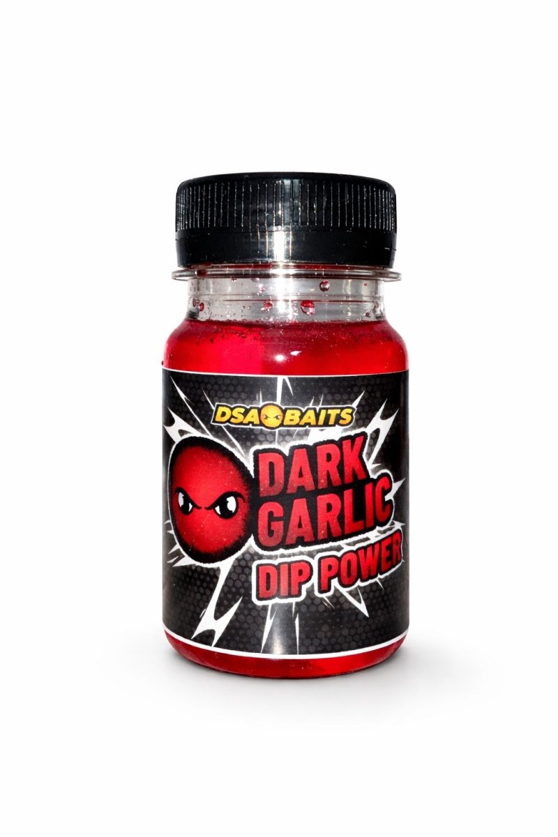 Dip Power Dsa Baits Dark Garlic 100 ml - Tienda Carpfishing