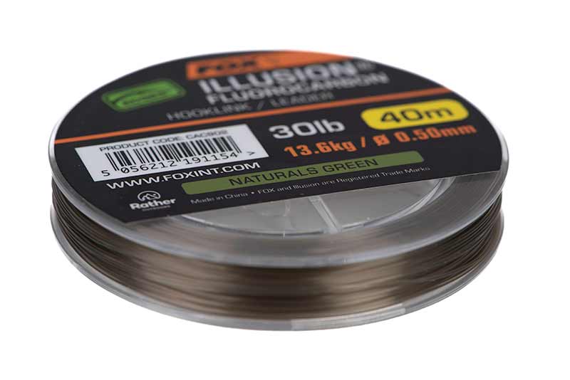 Fluorocarbono Fox Edges Illusion 40 m - Tienda Carpfishing