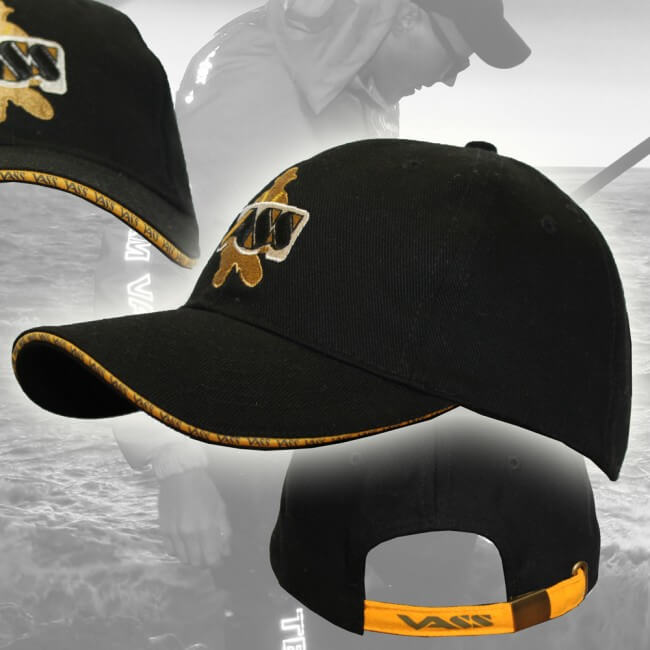 Gorra Vass VH419 Negra - Tienda Carpfishing
