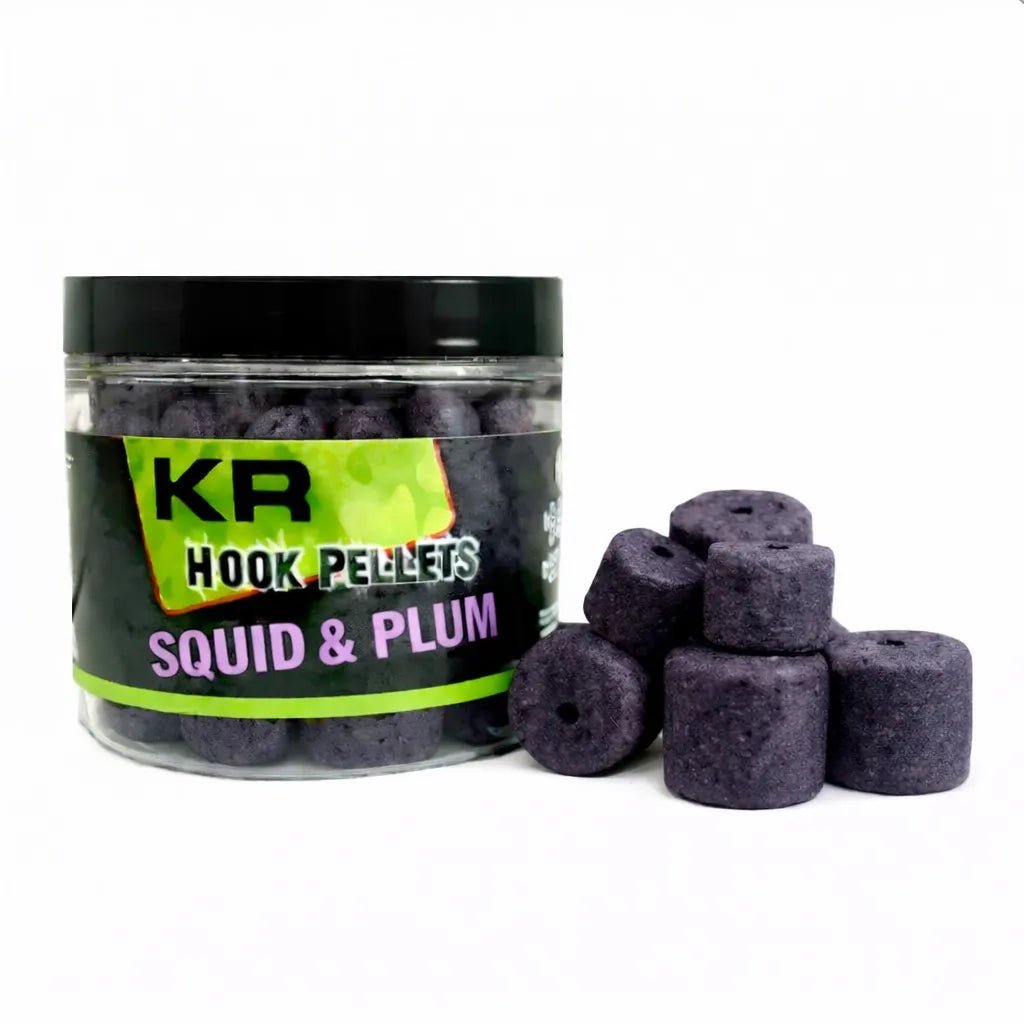Hook Pellets Krom Quality Squid & Plum 14/20 mm - Tienda Carpfishing