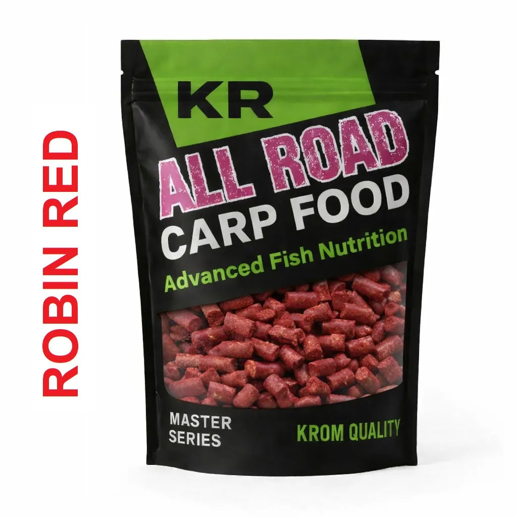 Pellets Krom Quality All Road Macht Robin Red 8MM 800G
