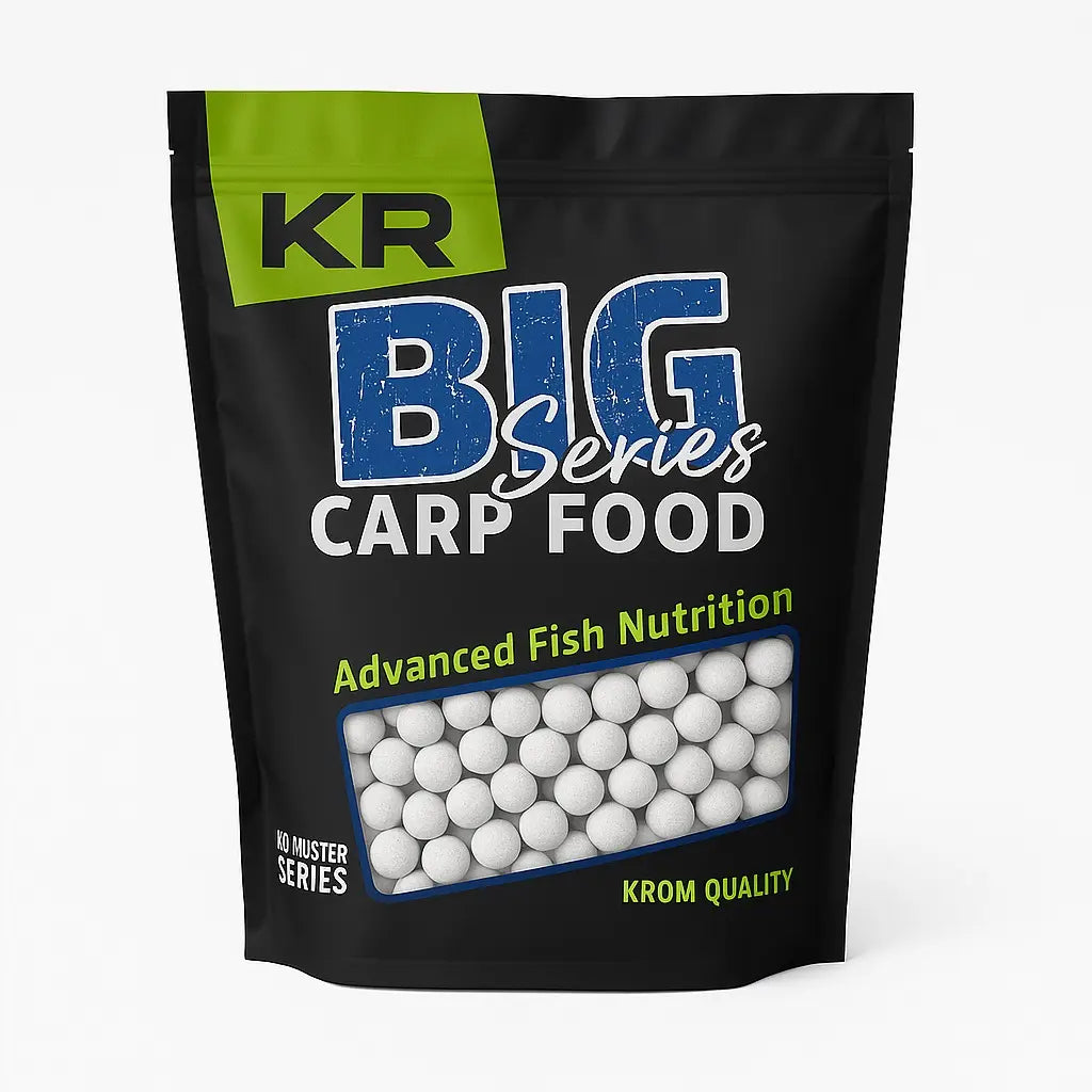 Boilies Löslich Krom Quality White Boom 12 mm 2,5 kg