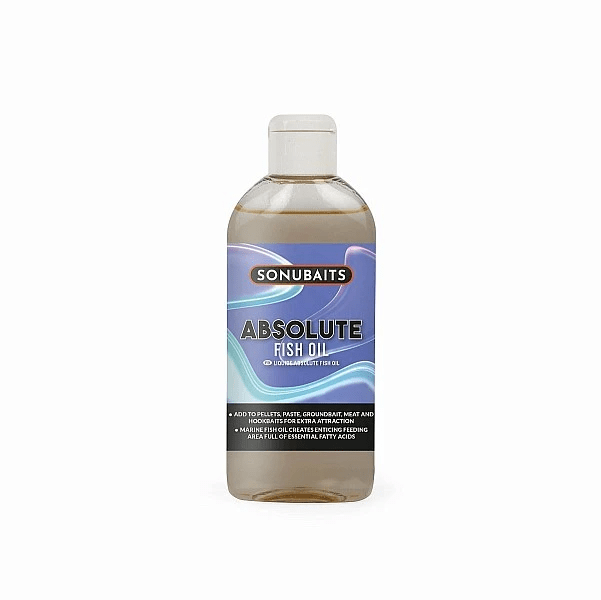 Líquido Sonubaits Absolute Fish Oil - Tienda Carpfishing