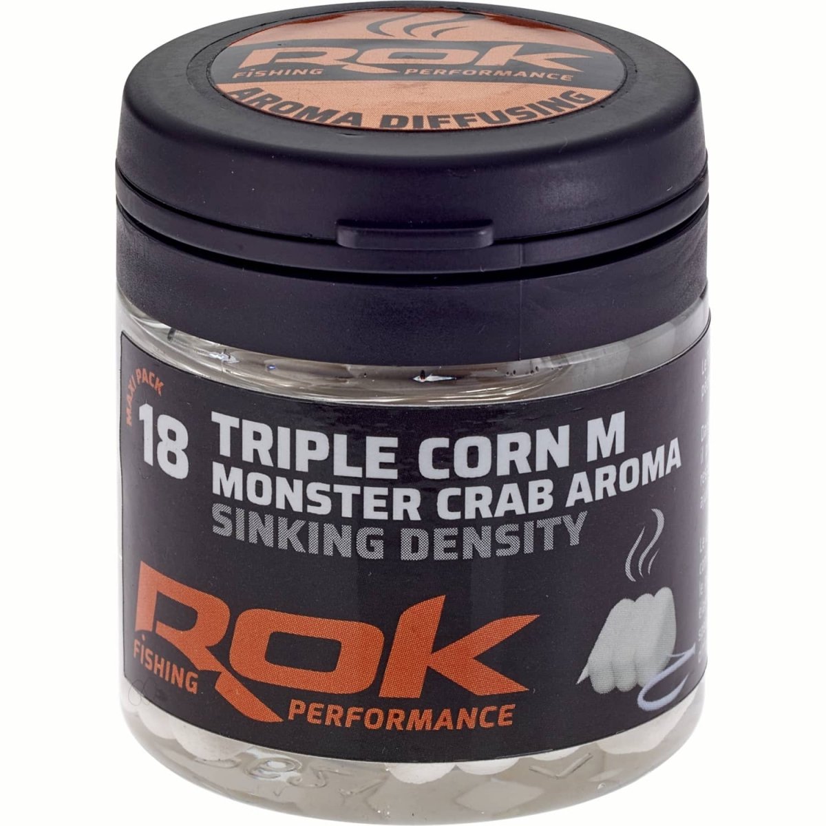 Maíz Triple Rok Fishing Sinking Density Monstercrab Blanco - Tienda Carpfishing