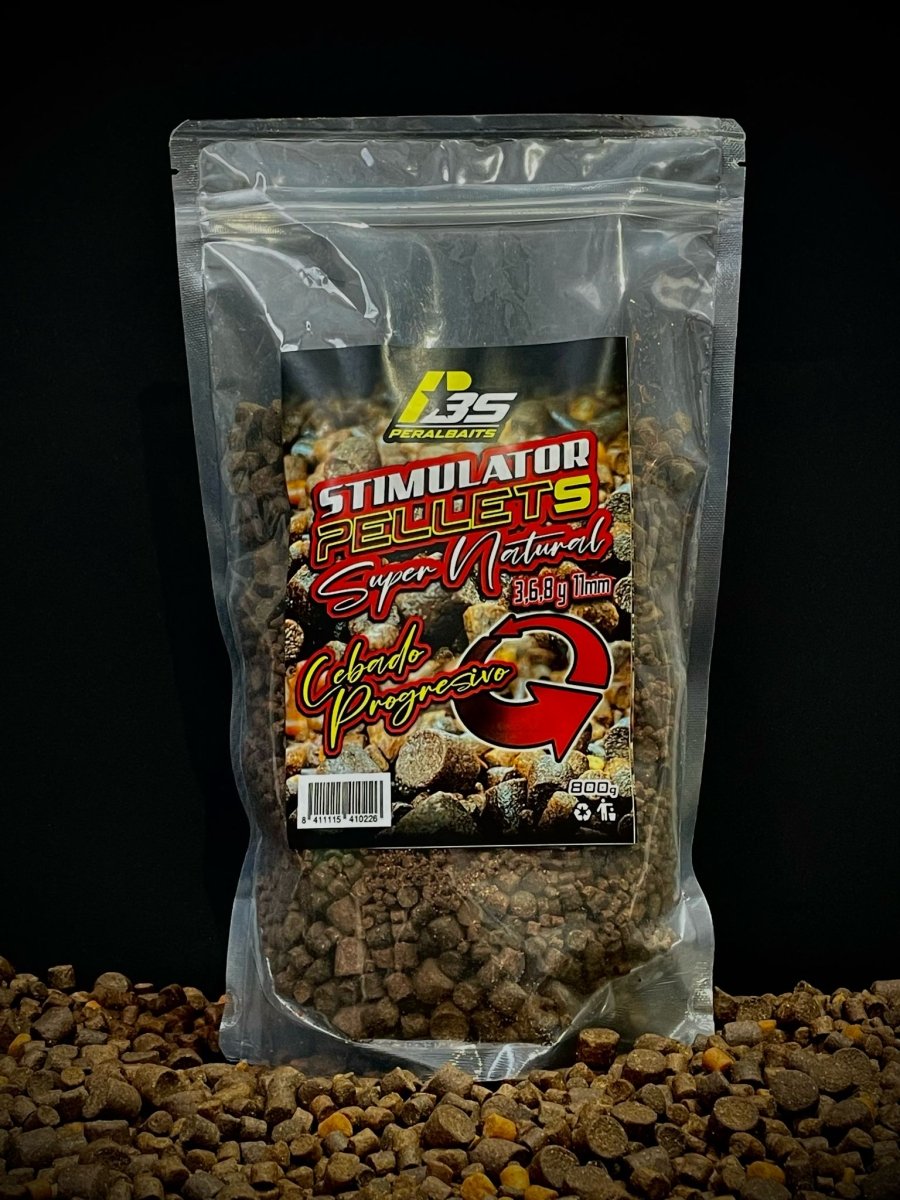 Mix Pellets Peralbaits Stimulator 3, 6, 8, 11 mm - Tienda Carpfishing
