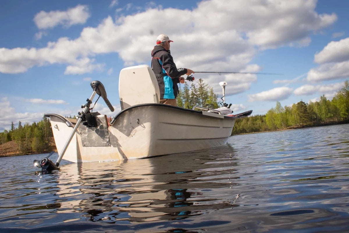 Motor eléctrico Rhino VX V2 Motor fueraborda eléctrico 55 lb - Tienda Carpfishing