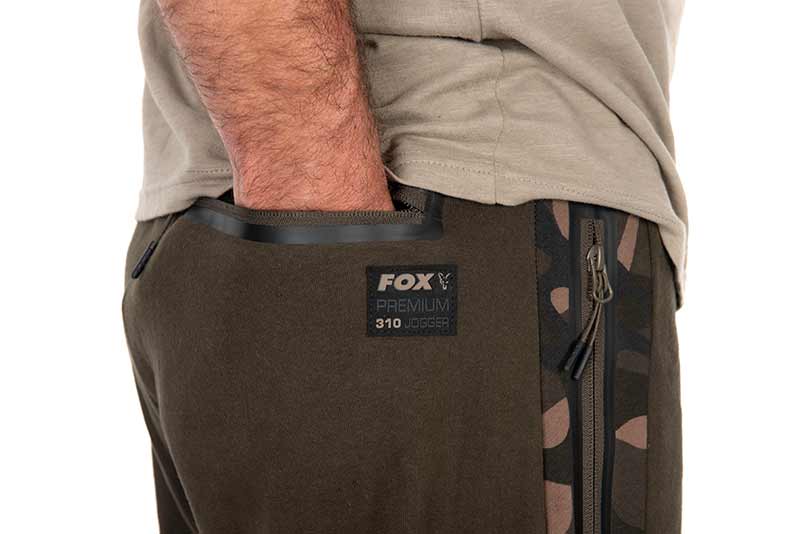 Pantalones Fox Premium 310 Caqui Camo - Tienda Carpfishing