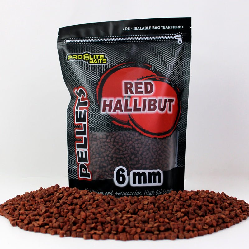 Pellets Pro Elite Baits Red Hallibut - Tienda Carpfishing