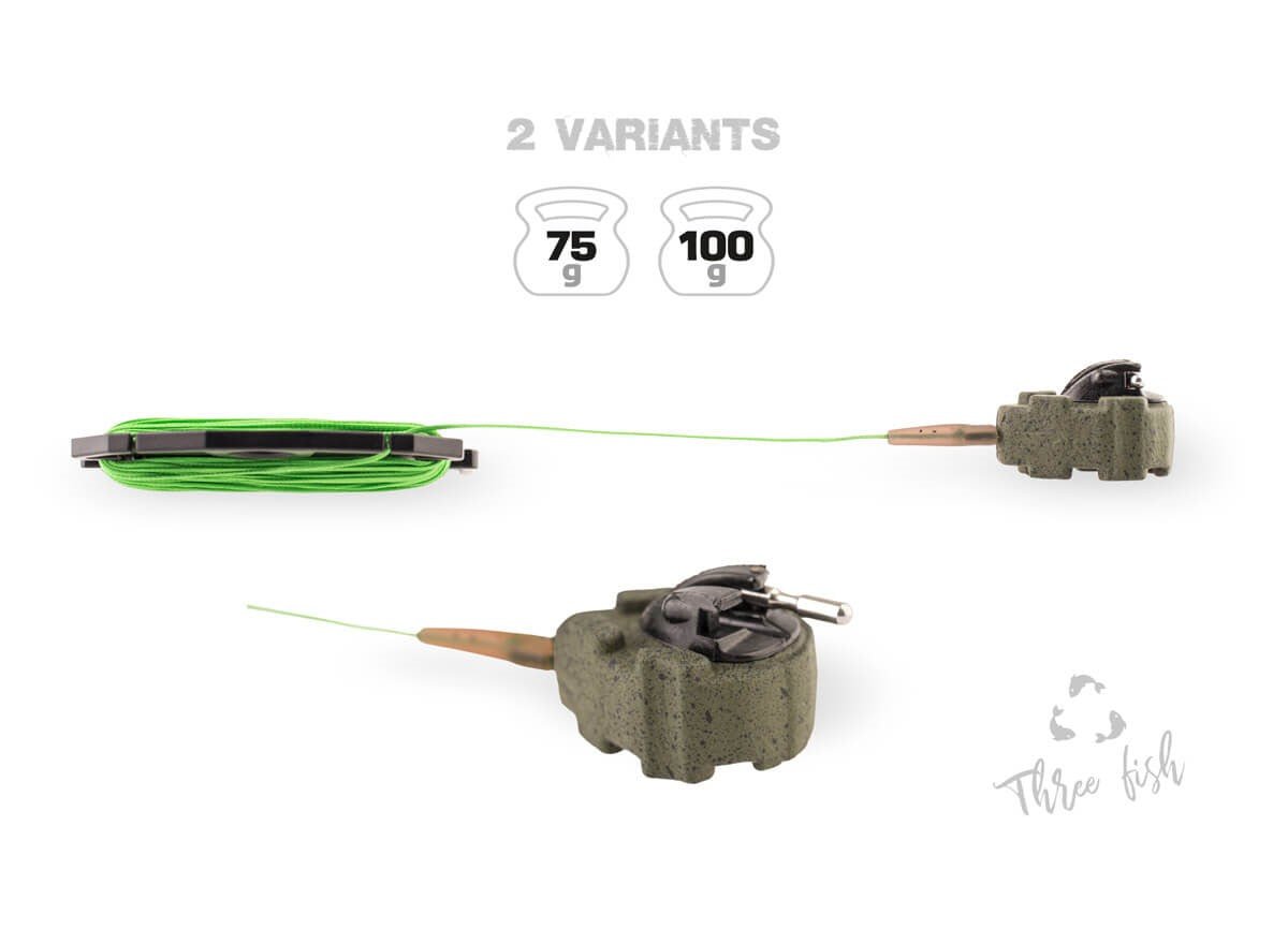 Plomo Trasero Zfish ZFX 75g - Tienda Carpfishing