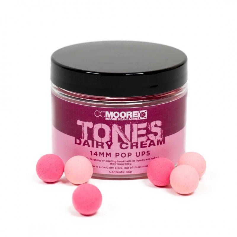 Pop Ups Ccmoore Dairy Cream Tones Rosa 14 mm - Tienda Carpfishing