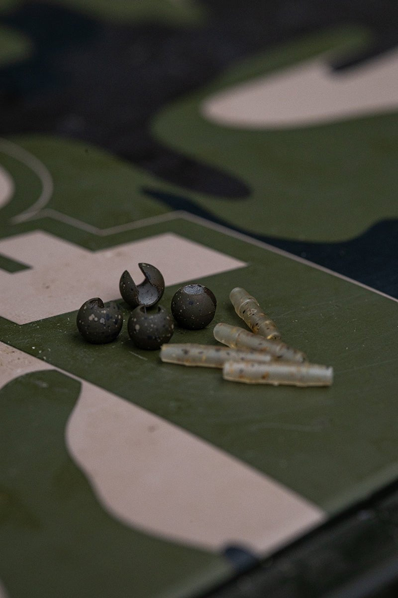 Montageset Fox Edges Tubing Tungsten Heli Bead - Tienda Carpfishing