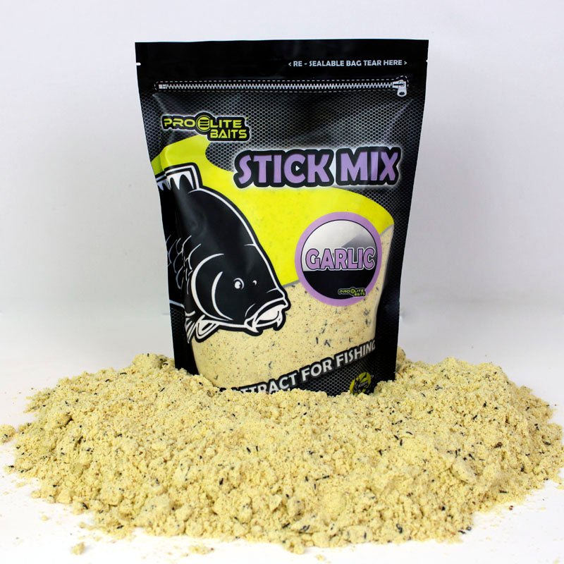 Stick Mix Pro Elite Baits Garlic 800 g - Tienda Carpfishing