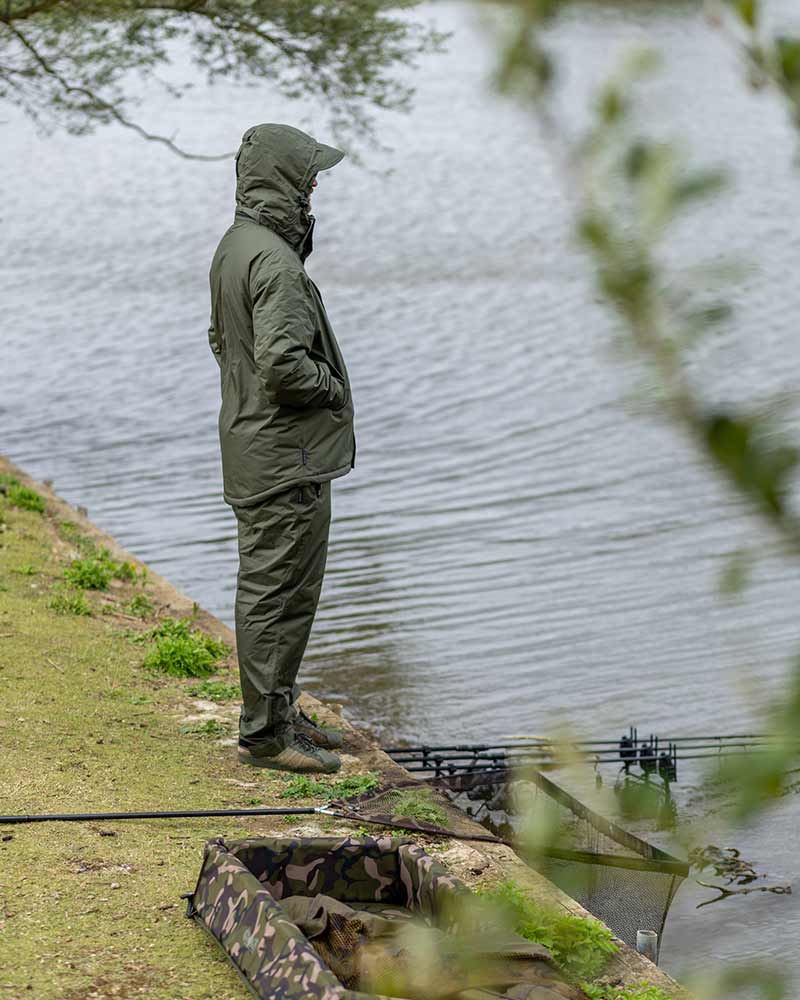 Traje térmico Fox Collection Winter 2 piezas Verde - Tienda Carpfishing