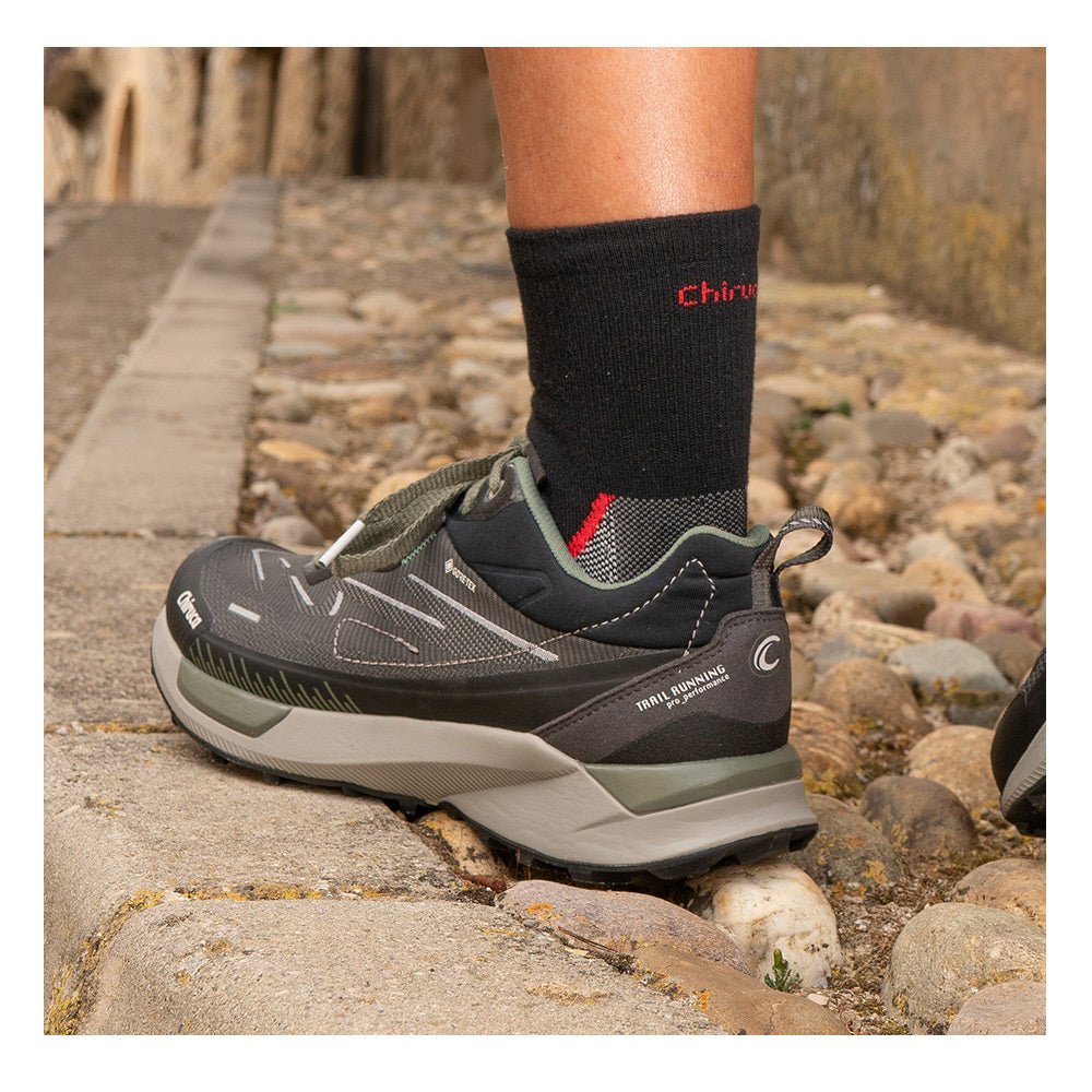 Zapatillas Chiruca Sucre 01 Gore - Tex Gris Verde - Tienda Carpfishing