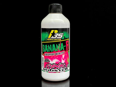 Remojo Booster Pink Peralbaits Banana Fresa 500 ml