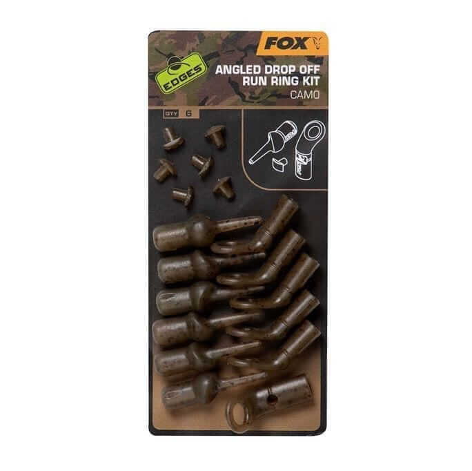 Angles Drop Off Run Ring Kit Camo Fox - Tienda Carpfishing