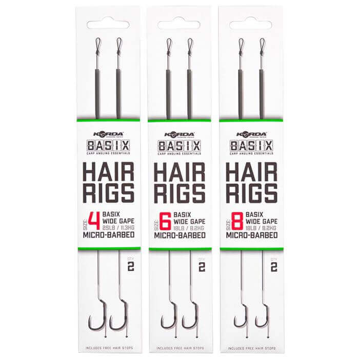 Anzuelos montados Korda Basix Wide Gape - Tienda Carpfishing