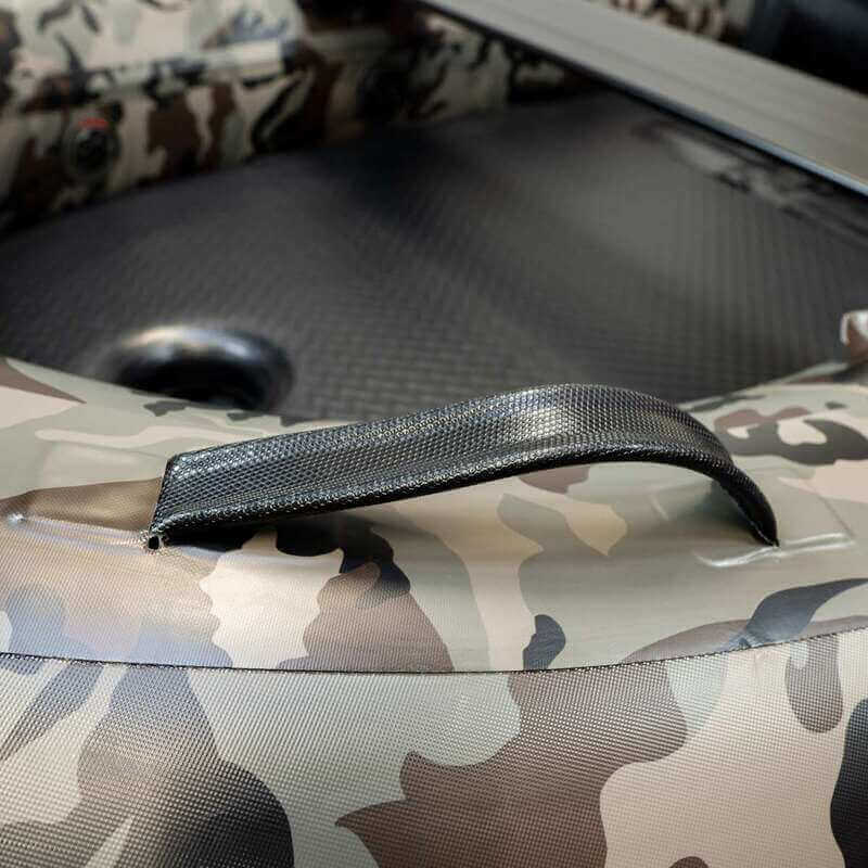Barca Raptor 230 X - Wide Dark Camo Airdeck - Tienda Carpfishing