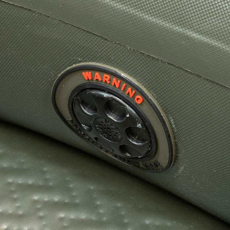 Barca Raptor 230 X - Wide Verde Airdeck - Tienda Carpfishing