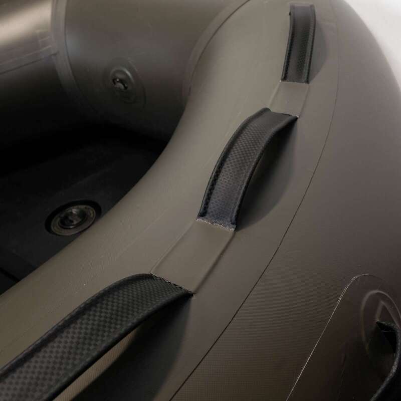 Barca Raptor 270 X - Wide Verde con suelo de aluminio - Tienda Carpfishing