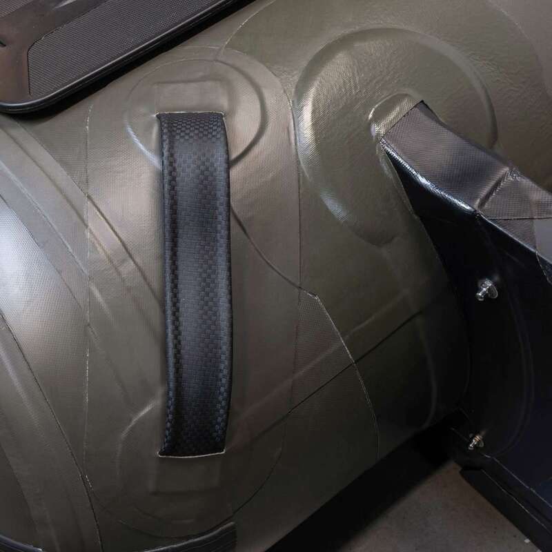 Barca Raptor 270 X - Wide Verde con suelo de aluminio - Tienda Carpfishing