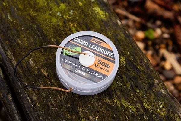 Leadcore Fox Camo 50 lb / 25 m - Tienda Carpfishing