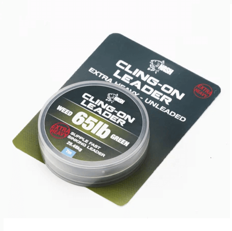 Leader Cling - On Nash Verde 65 Ib 7 m - Tienda Carpfishing