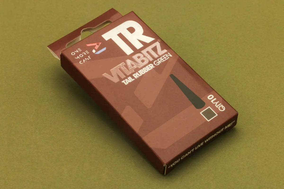 Tail Rubbers OMC Vitabitz Marrón - Tienda Carpfishing