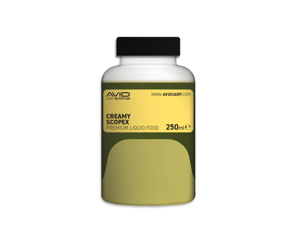 Aditivo Líquido Avid Carp Creamy Scopex 250 ml