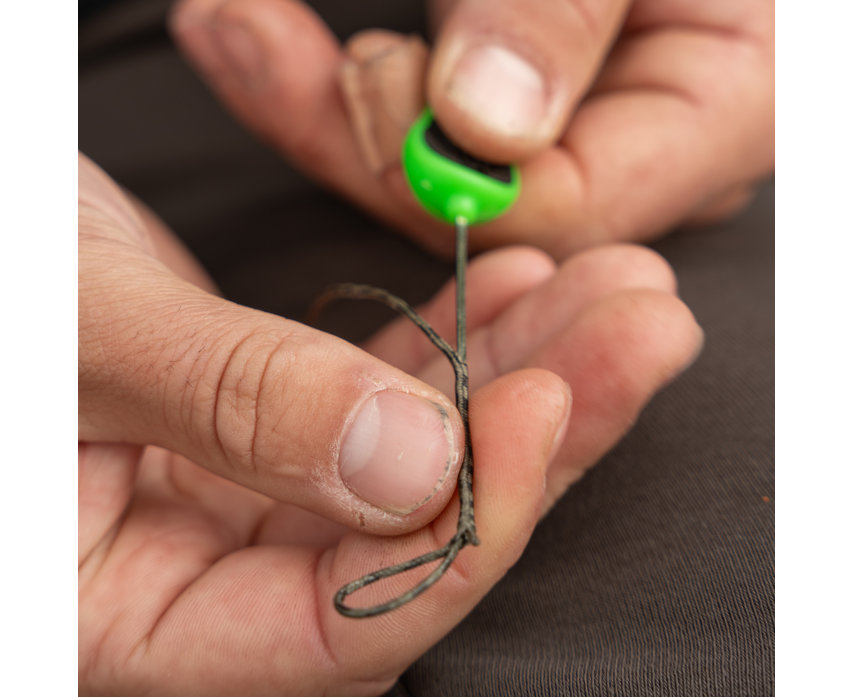 Nadel Avid Carp Spleißen Re-Rig Grün