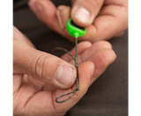 Nadel Avid Carp Spleißen Re-Rig Grün